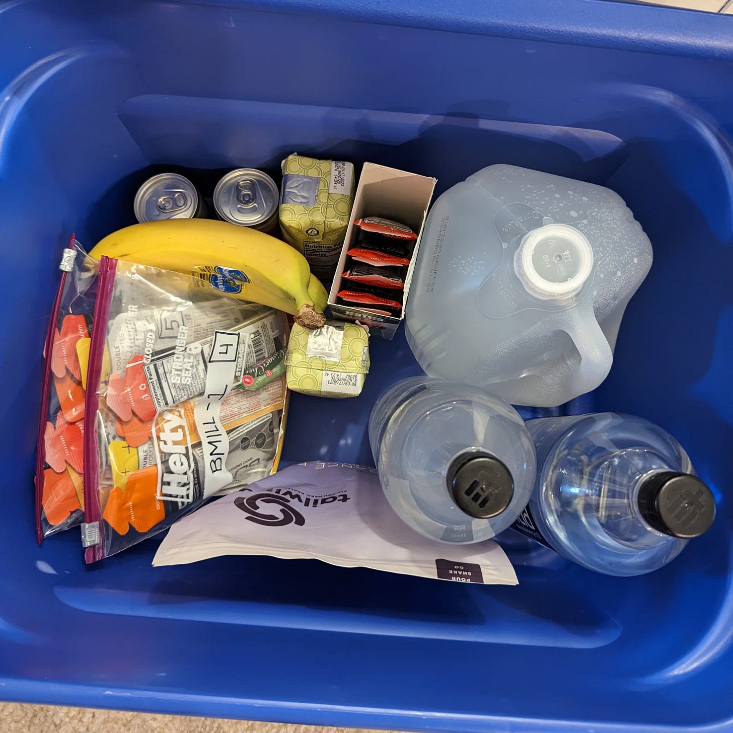 Fuel for an ultra-marathon